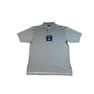 Sunice Polo Shirt Mens Blue Heather Short‎ Sleeve Performance Extra Large